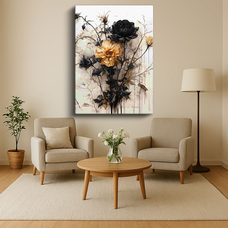 Çiçek & Bitki Kanvas Tablo 24