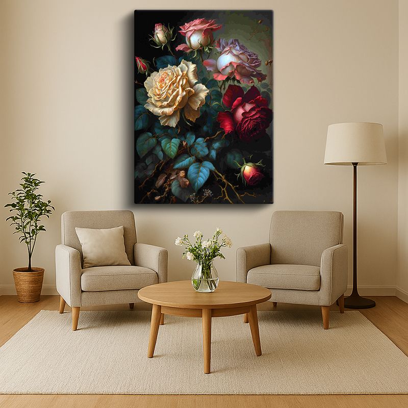 Çiçek & Bitki Kanvas Tablo 31