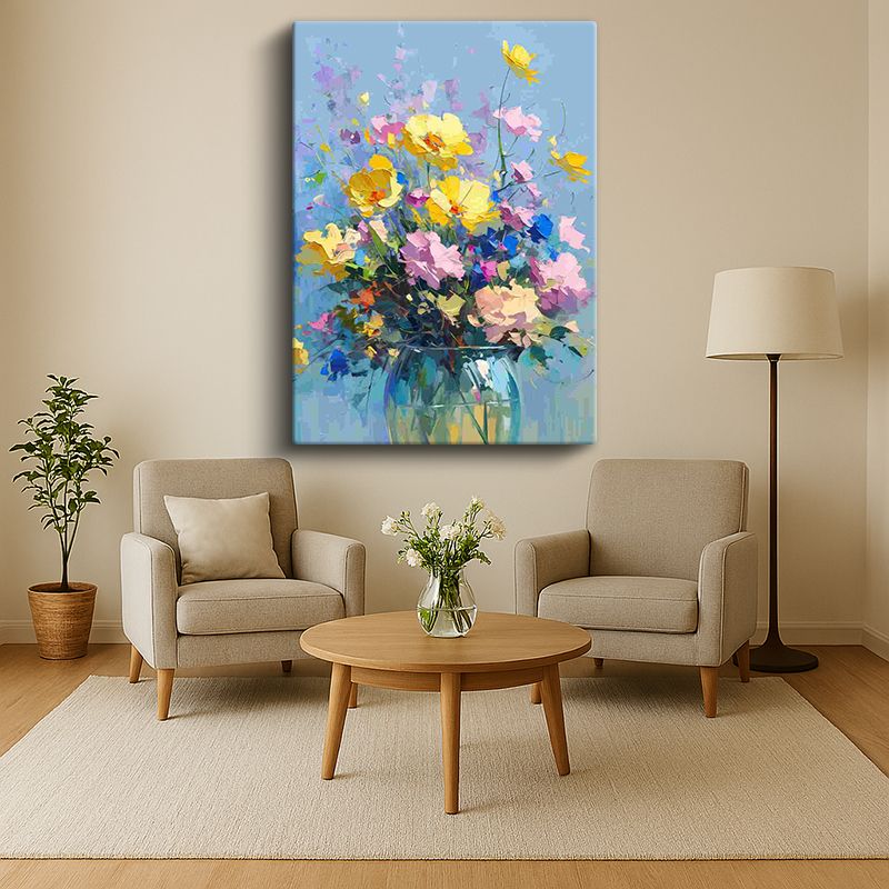 Çiçek & Bitki Kanvas Tablo 91