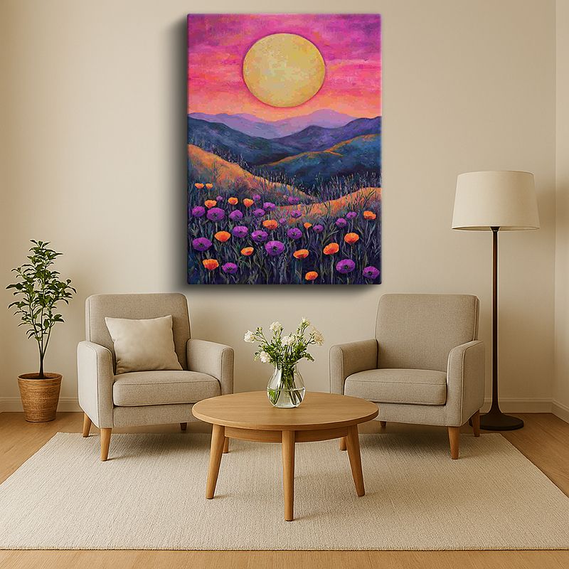 Çiçek & Bitki Kanvas Tablo 105