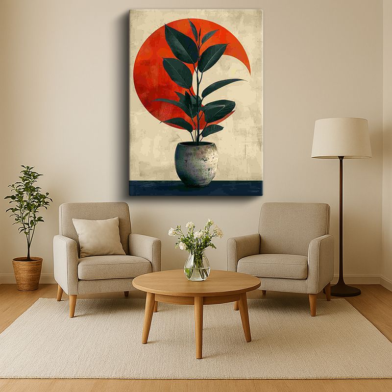 Çiçek & Bitki Kanvas Tablo 153