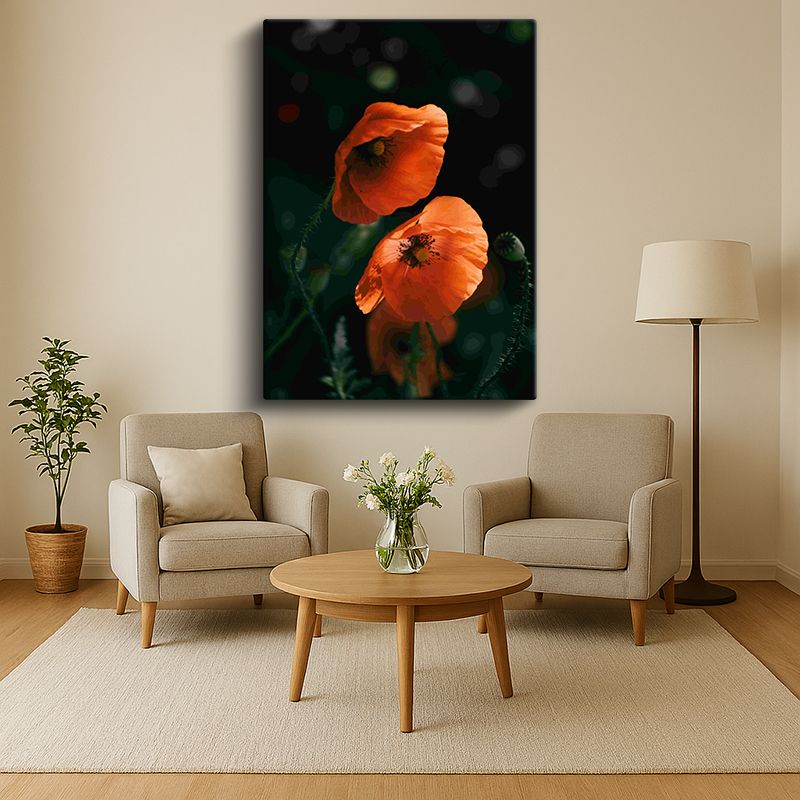 Çiçek & Bitki Kanvas Tablo 212