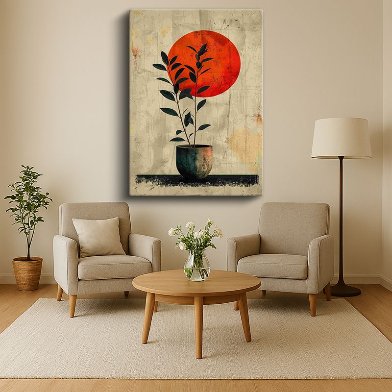 Çiçek & Bitki Kanvas Tablo 216