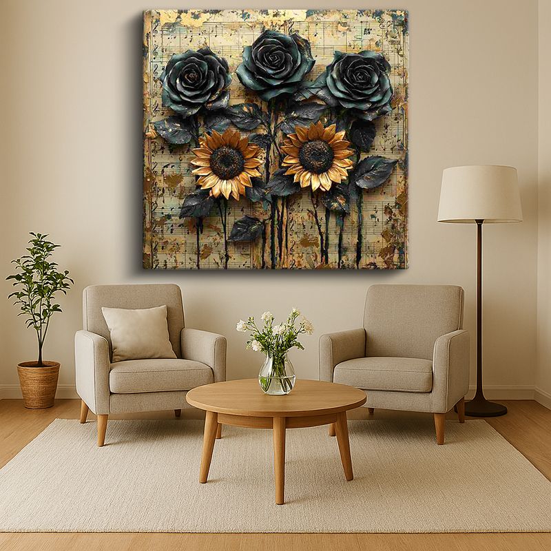 Çiçek & Bitki Kanvas Tablo 275