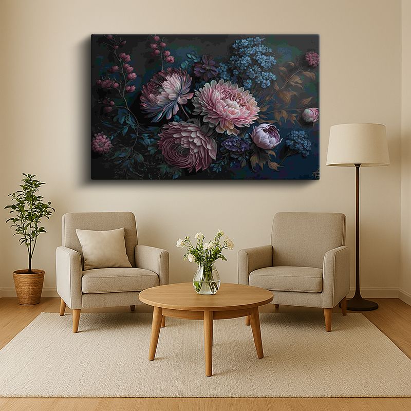 Çiçek & Bitki Kanvas Tablo 429