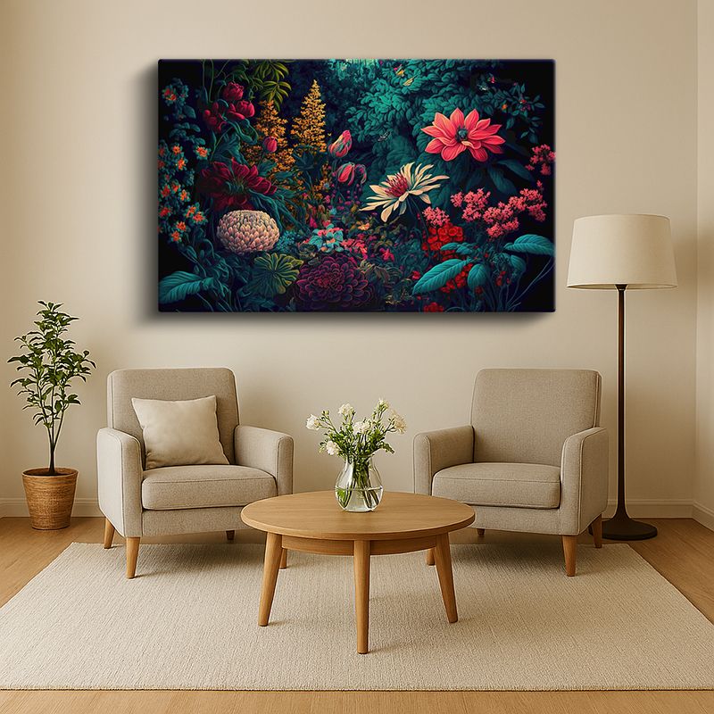 Çiçek & Bitki Kanvas Tablo 444