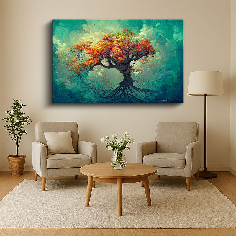 Çiçek & Bitki Kanvas Tablo 445