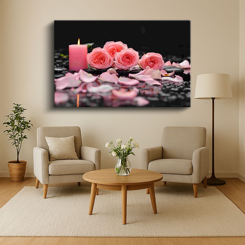 Çiçek & Bitki Kanvas Tablo 497