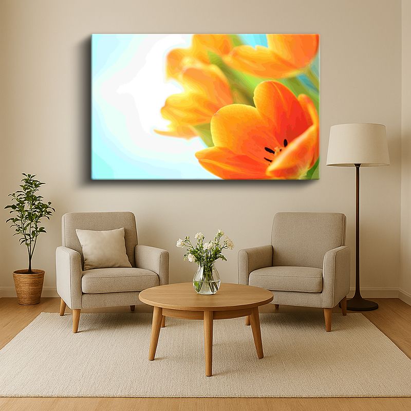 Çiçek & Bitki Kanvas Tablo 542