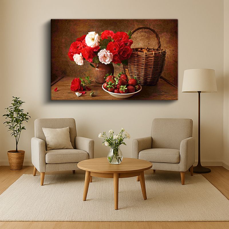 Çiçek & Bitki Kanvas Tablo 573