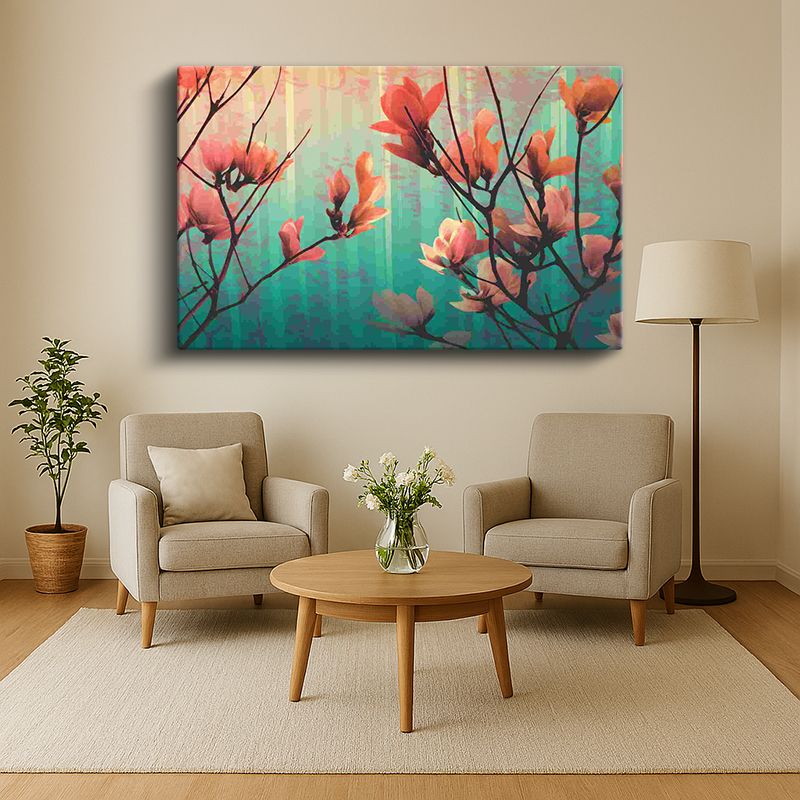 Çiçek & Bitki Kanvas Tablo 615