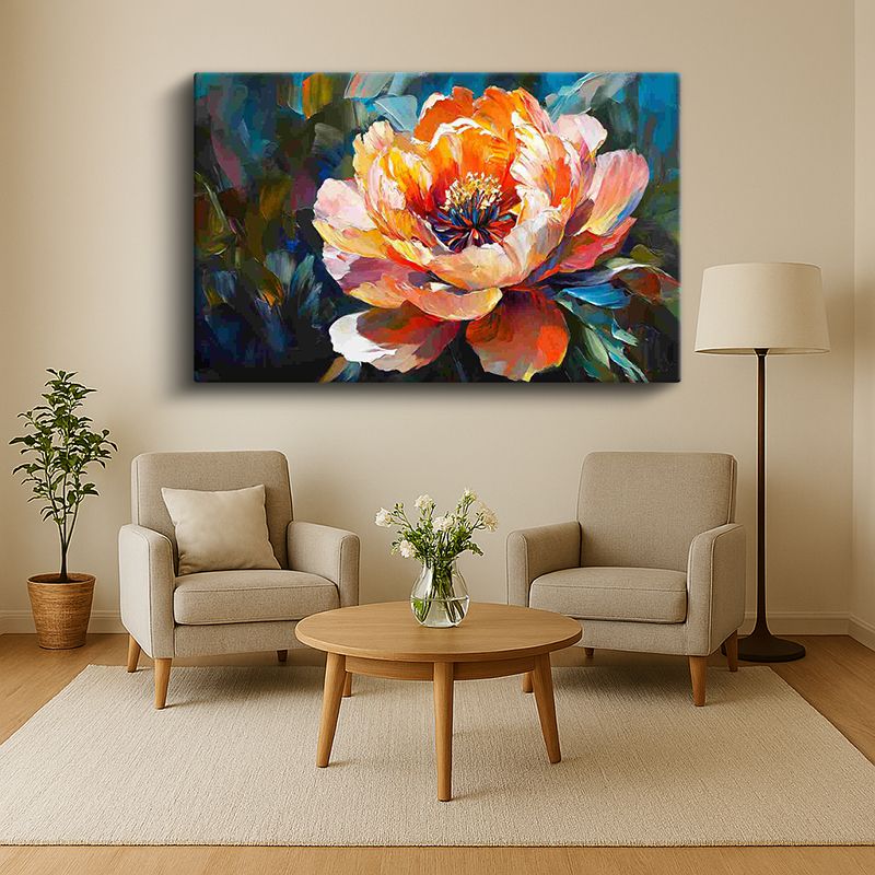 Çiçek & Bitki Kanvas Tablo 649