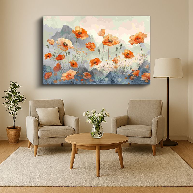 Çiçek & Bitki Kanvas Tablo 660