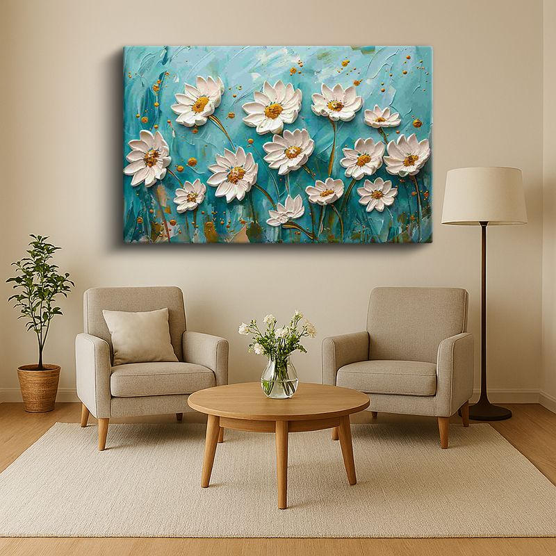 Çiçek & Bitki Kanvas Tablo 663