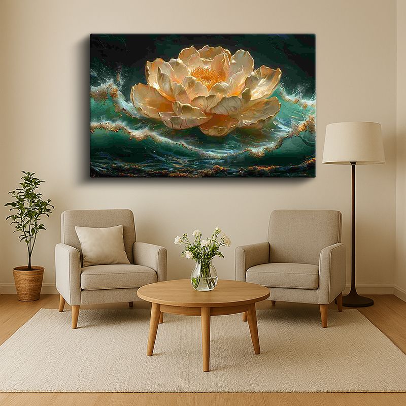 Çiçek & Bitki Kanvas Tablo 666