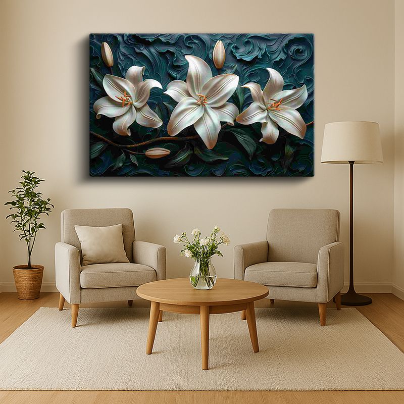 Çiçek & Bitki Kanvas Tablo 682