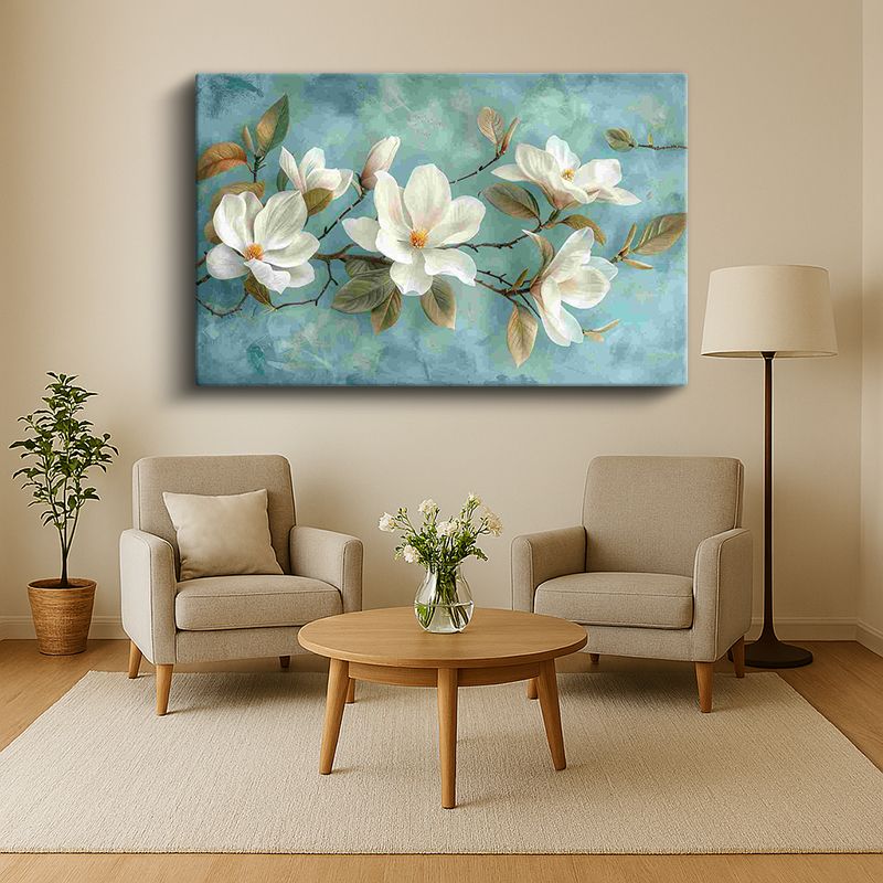 Çiçek & Bitki Kanvas Tablo 696