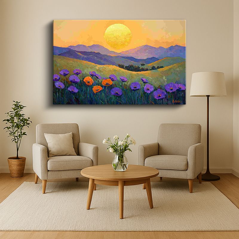 Çiçek & Bitki Kanvas Tablo 709