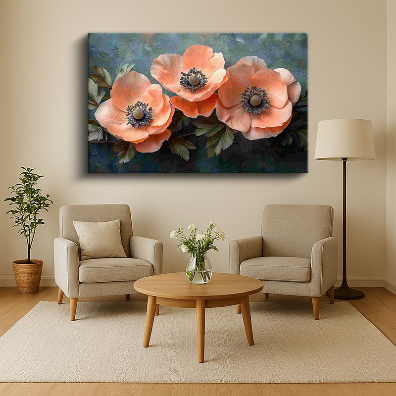 Çiçek & Bitki Kanvas Tablo 735