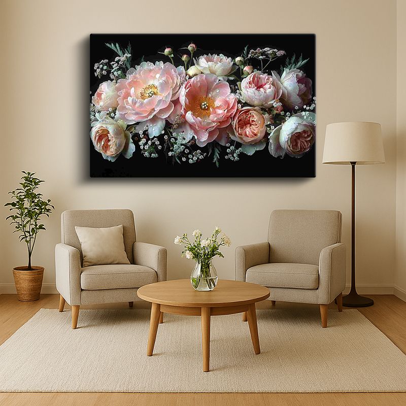 Çiçek & Bitki Kanvas Tablo 740