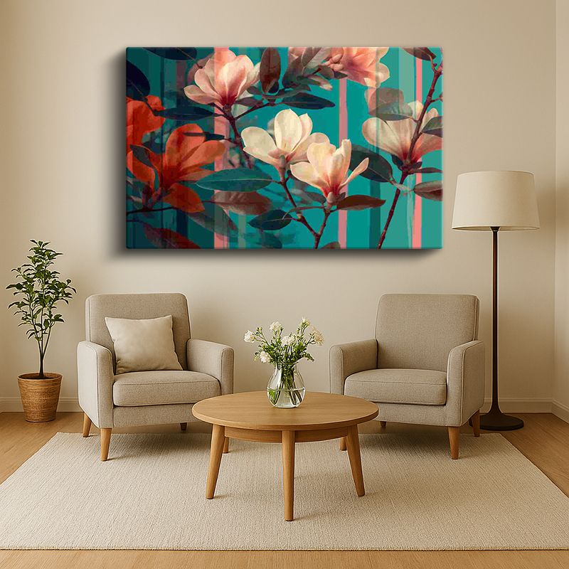 Çiçek & Bitki Kanvas Tablo 748