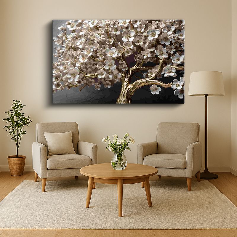 Çiçek & Bitki Kanvas Tablo 753