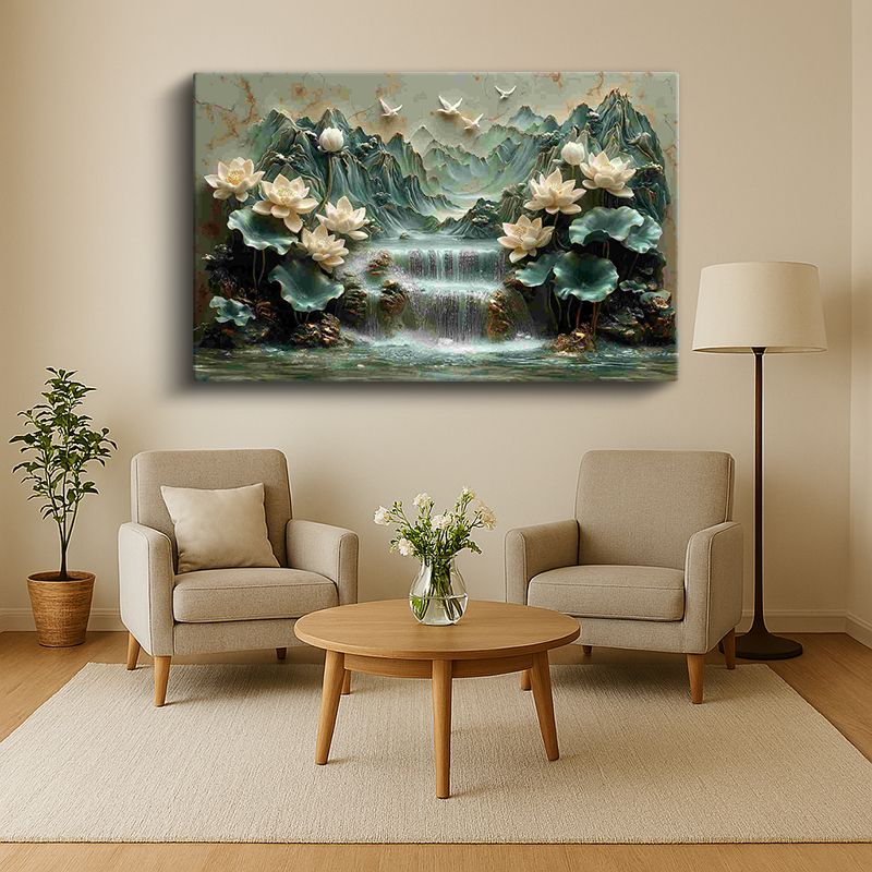 Çiçek & Bitki Kanvas Tablo 777