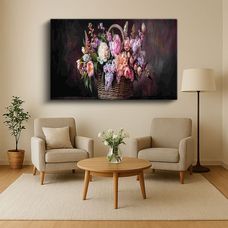 Çiçek & Bitki Kanvas Tablo 346