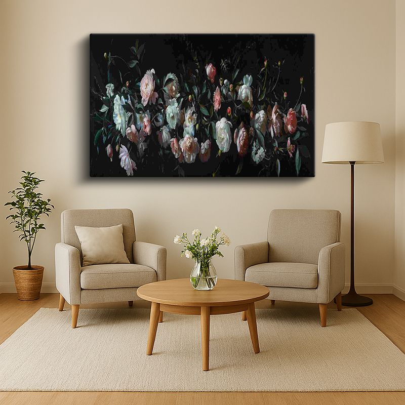 Çiçek & Bitki Kanvas Tablo 347