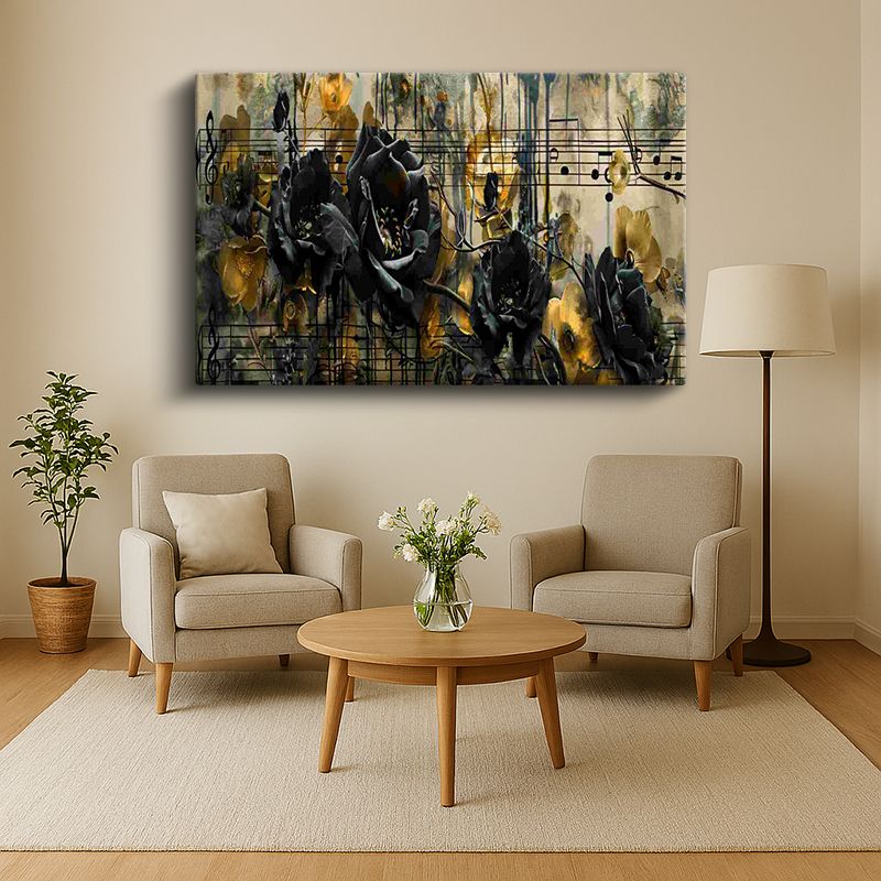 Çiçek & Bitki Kanvas Tablo 371