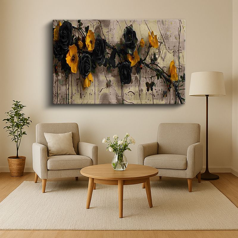 Çiçek & Bitki Kanvas Tablo 387