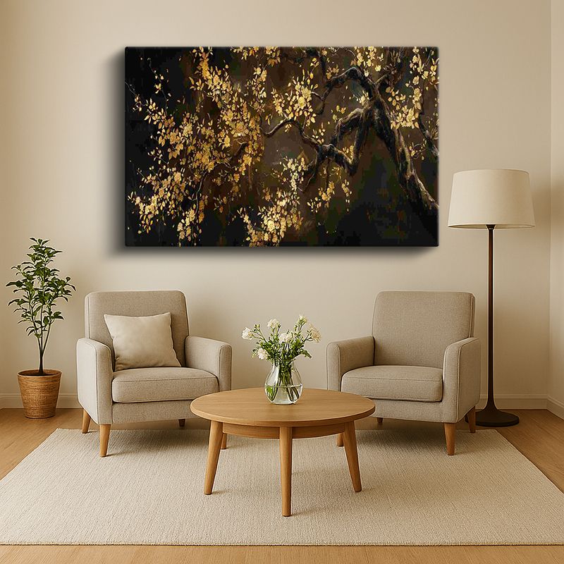 Çiçek & Bitki Kanvas Tablo 407