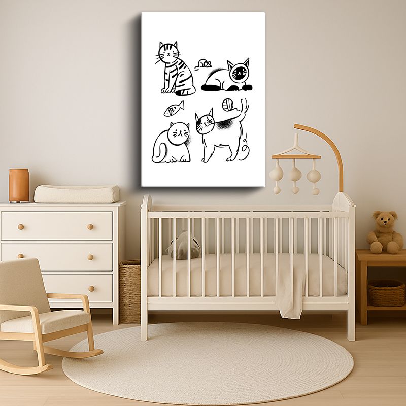 Çocuk Odası Kanvas Tablo 39