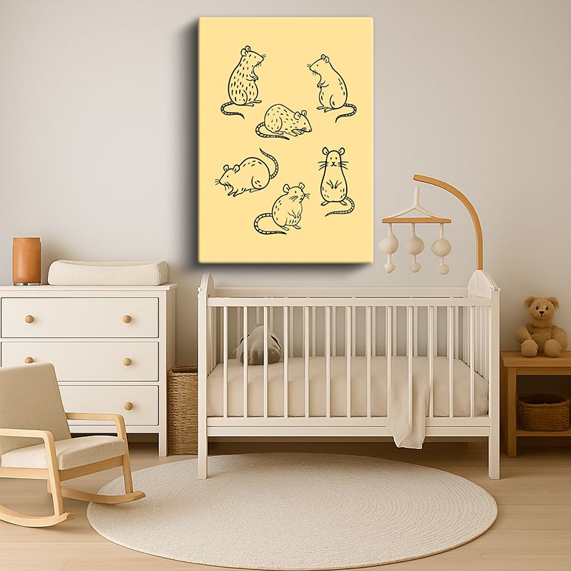 Çocuk Odası Kanvas Tablo 60