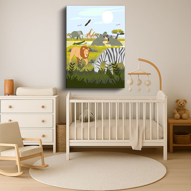 Çocuk Odası Kanvas Tablo 73