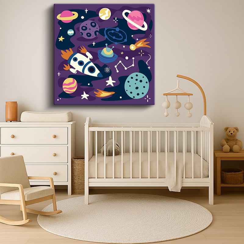 Çocuk Odası Kanvas Tablo 89