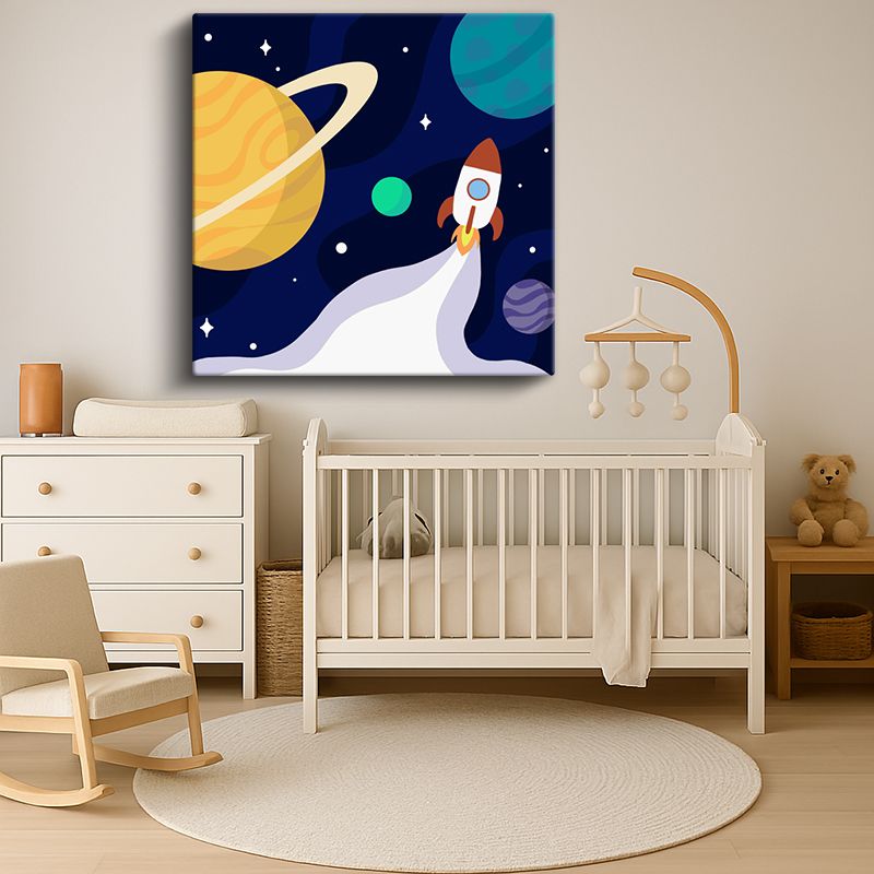 Çocuk Odası Kanvas Tablo 123