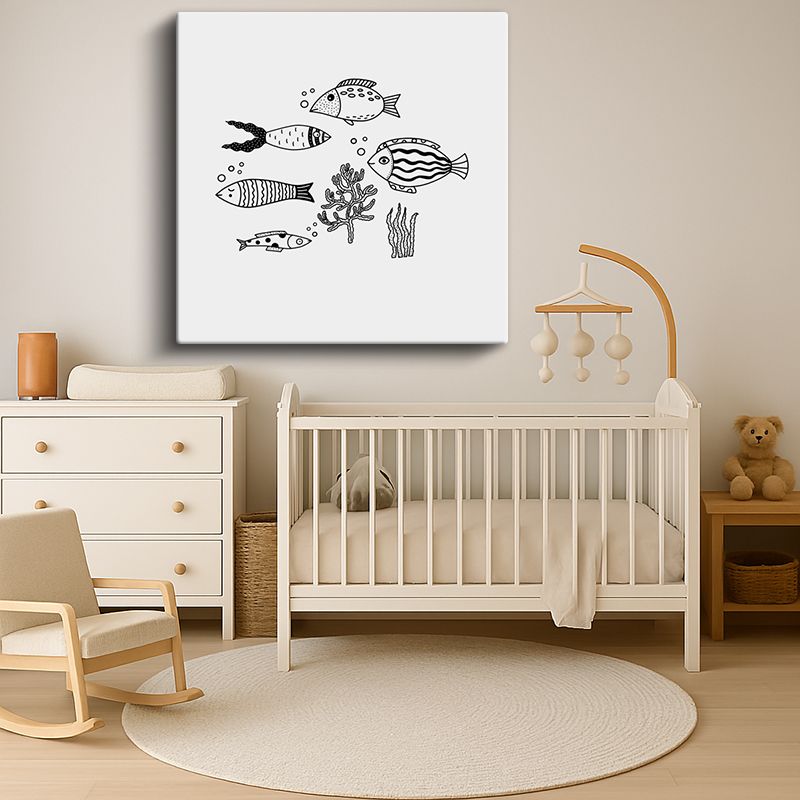 Çocuk Odası Kanvas Tablo 125