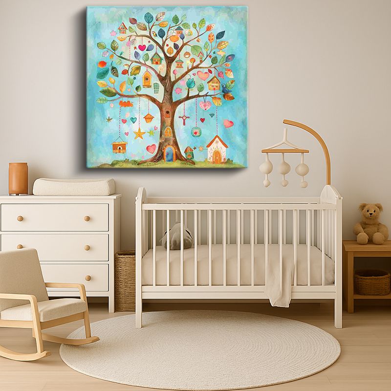 Çocuk Odası Kanvas Tablo 187