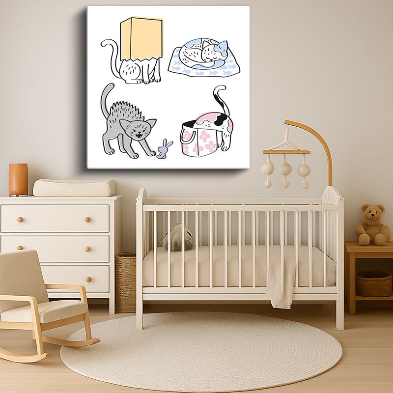 Çocuk Odası Kanvas Tablo 206