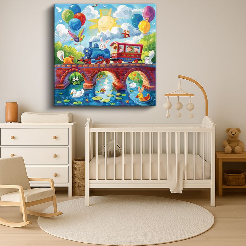 Çocuk Odası Kanvas Tablo 213