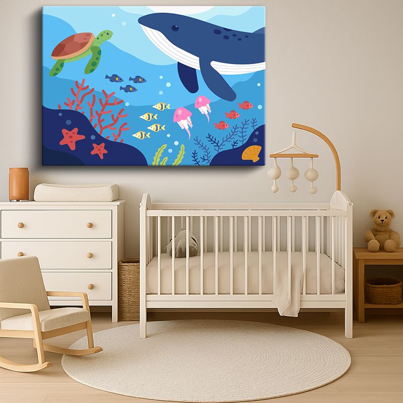 Çocuk Odası Kanvas Tablo 244