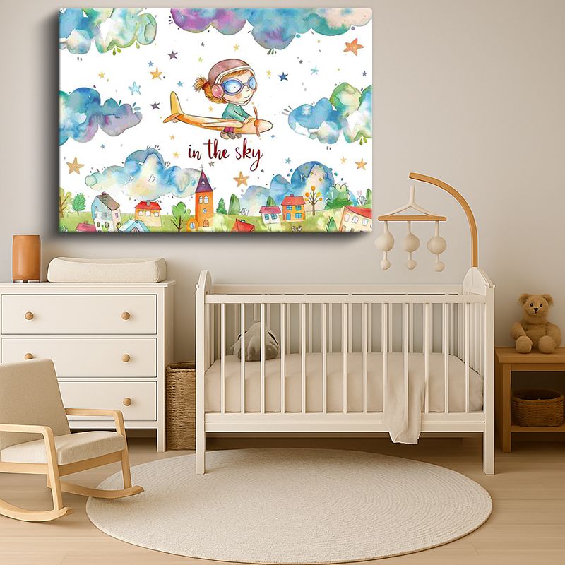 Çocuk Odası Kanvas Tablo 274