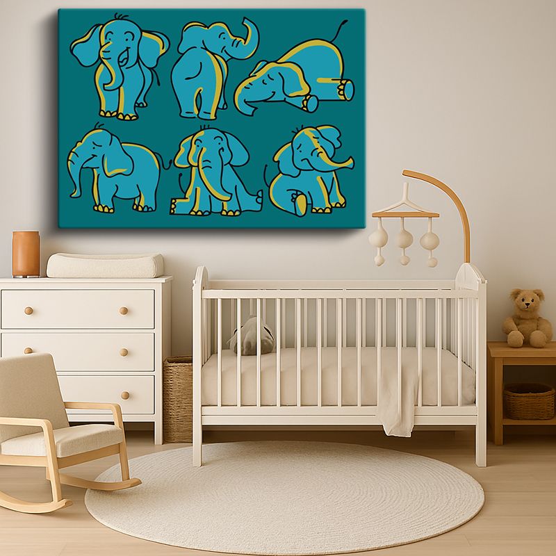 Çocuk Odası Kanvas Tablo 276