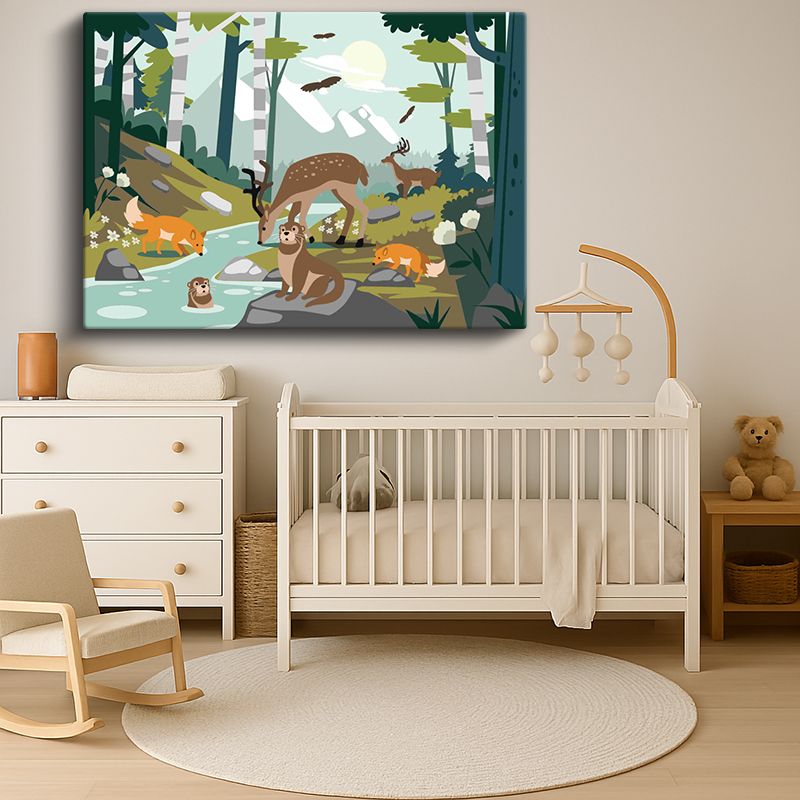 Çocuk Odası Kanvas Tablo 277