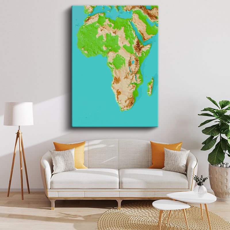 Harita Kanvas Tablo 29