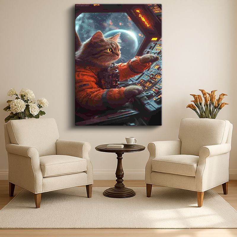 Hayvan Kanvas Tablo 200