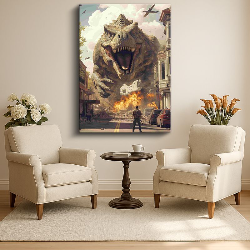 Hayvan Kanvas Tablo 211