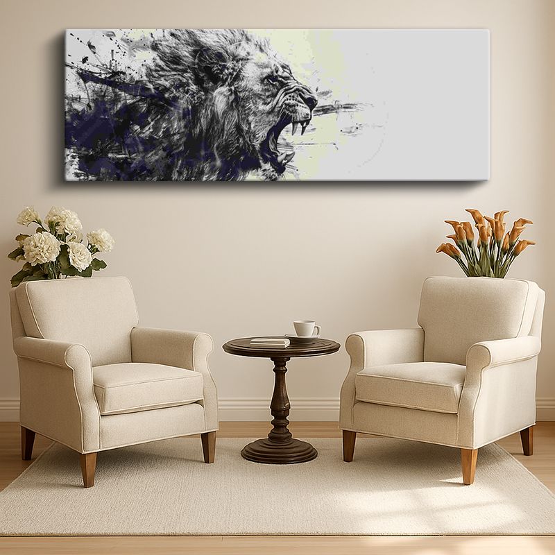 Hayvan Kanvas Tablo 805