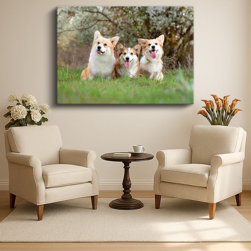 Hayvan Kanvas Tablo 288